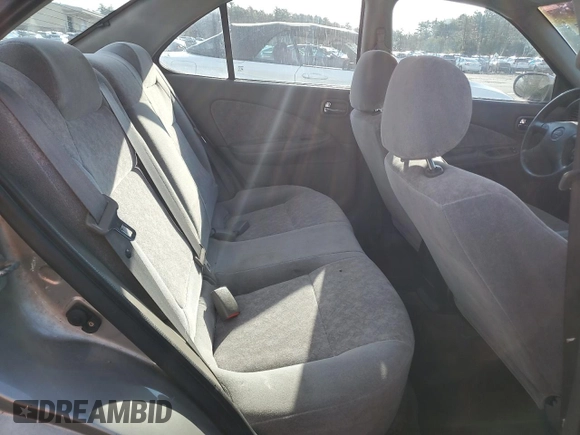 2001 Nissan Sentra GXE with VIN 3N1CB51D31L502482, listed as a Copart auction lot 50762195 with 185,455 mi miles and Salvage title. Bid and sale history available at DreamBid. Image 10.