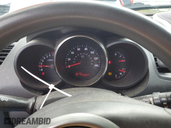 2010 Kia Soul + with VIN KNDJT2A25A7703092, listed as a Copart auction lot 49730235 with 77,504 mi miles and Salvage Title. Bid and sale history available at DreamBid. Image 9.
