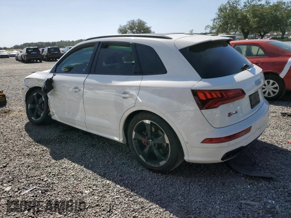 2019 Audi SQ5 Prestige with VIN WA1C4AFY6K2120827, listed as a Copart auction lot 52630964 with 17,684 mi miles and . Bid and sale history available at DreamBid. Image 2.