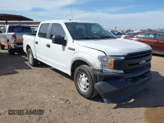 2018 Ford F-150 XL with VIN 1FTEW1CB3JKF60172, listed as a IAAI auction lot 42246990 with 43,180 mi miles and . Bid and sale history available at DreamBid. Image 1.