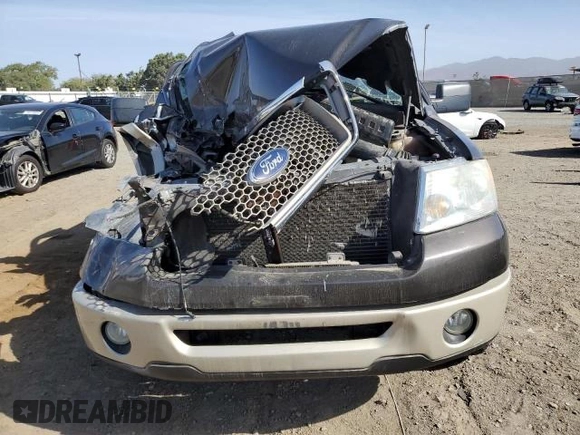 2007 Ford F-150 XLT z VIN 1FTPW12V17KA87109, wystawiony jako Copart lot #58259625 z przebiegiem Nie podano mil oraz Szkoda całkowita • Salvage title. Historia ofert i sprzedaży dostępna na DreamBid. Obrazek 5.