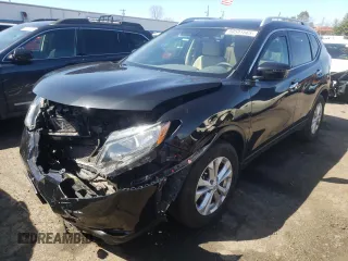 2016 Nissan Rogue SV with VIN 5N1AT2MT2GC823870, listed as a Copart auction lot 50591565 with 84,694 mi miles and Salvage Title. Bid and sale history available at carsss.com. Image 1.