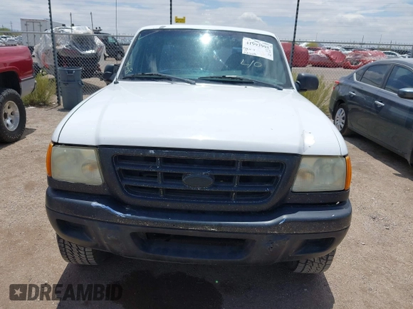 2003 Ford Ranger XL Fleet with VIN 1FTYR44V63PA80387, listed as a IAAI auction lot 41993995 with 211,923 mi miles. Bid and sale history available at carsss.com. Image 6.