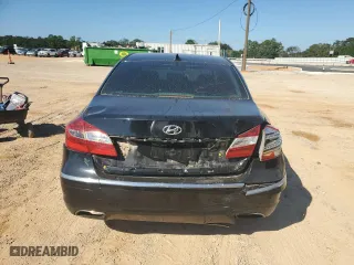 2013 Hyundai Genesis 3.8L with VIN KMHGC4DD0DU249256, listed as a Copart auction lot 72590684 with 140,680 mi miles and Non Repairable. Bid and sale history available at carsss.com. Image 6.