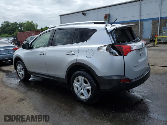 2013 Toyota RAV4 LE with VIN JTMBFREV9DD031956, listed as a Copart auction lot 59894725 with 116,368 mi miles and Salvage title. Bid and sale history available at DreamBid. Image 2.