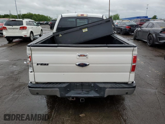 2014 Ford F-150 XL with VIN 1FTFW1ET1EFA64344, listed as a Copart auction lot 58009985 with 94,713 mi miles and Clean title. Bid and sale history available at DreamBid. Image 6.
