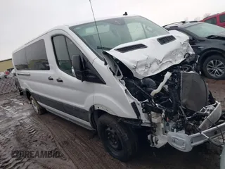 2024 Ford Transit Passenger XL with VIN 1FBAX2YG9RKA12439, listed as a IAAI auction lot 41673862 with Not Provided miles. Bid and sale history available at carsss.com. Image 1.