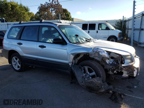 2003 Subaru Forester X with VIN JF1SG63613H758352, listed as a Copart auction lot 76387864 with 137,810 mi miles and Salvage Title. Bid and sale history available at carsss.com. Image 4.