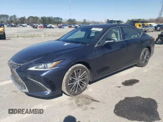 2024 Lexus ES with VIN 58ADZ1B11RU175984, listed as a Copart auction lot 47643735 with 7,156 mi miles and Salvage Title. Bid and sale history available at carsss.com. Image 1.