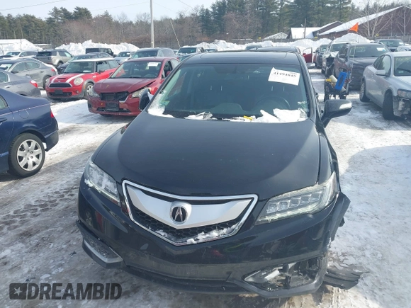2018 Acura RDX with VIN 5J8TB4H39JL010847, listed as a IAAI auction lot 41494845 with 128,751 mi miles. Bid and sale history available at carsss.com. Image 12.