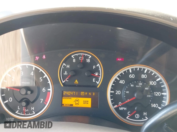 2008 Nissan Titan XE with VIN 1N6AA07D28N346850, listed as a IAAI auction lot 41669683 with 240,471 mi miles and . Bid and sale history available at DreamBid. Image 7.