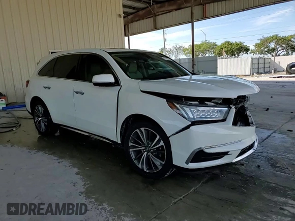 2019 Acura MDX Technology z VIN 5J8YD3H50KL001807, wystawiony jako Copart lot #87128534 z przebiegiem 55 954 mil mil oraz Nie do naprawy • Non repairable. Historia ofert i sprzedaży dostępna na DreamBid. Obrazek 15.
