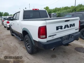 2016 Ram 1500 Rebel with VIN 1C6RR7YTXGS417801, listed as a IAAI auction lot 42382016 with 142,636 mi miles and . Bid and sale history available at DreamBid. Image 3.