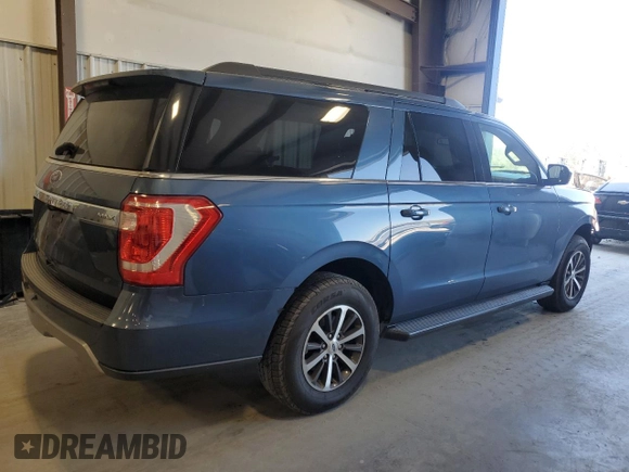 2019 Ford Expedition Max XLT with VIN 1FMJK1JT6KEA58418, listed as a Copart auction lot 50692185 with 105,267 mi miles and Salvage title. Bid and sale history available at DreamBid. Image 3.