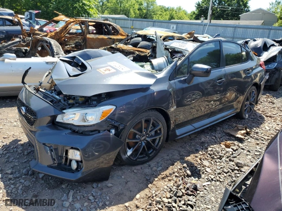 2019 Subaru WRX Premium with VIN JF1VA1C68K9812062, listed as a Copart auction lot 61026804 with 0 mi miles and Salvage Title. Bid and sale history available at carsss.com. Image 1.