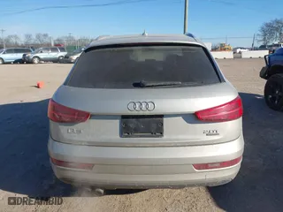 2017 Audi Q3 Premium Plus with VIN WA1JCCFS5HR011907, listed as a IAAI auction lot 41675496 with 102,591 mi miles. Bid and sale history available at carsss.com. Image 16.