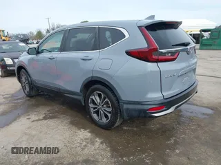 2021 Honda CR-V EX with VIN 2HKRW2H57MH618300, listed as a IAAI auction lot 41824198 with 134,892 mi miles. Bid and sale history available at carsss.com. Image 3.