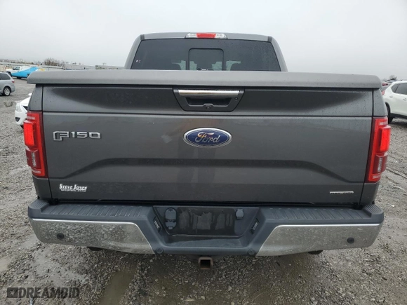 2015 Ford F-150 XL with VIN 1FTEW1CF7FFB20510, listed as a Copart auction lot 50982385 with 119,708 mi miles and Salvage Title. Bid and sale history available at carsss.com. Image 6.