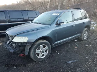 2005 Volkswagen Touareg z VIN WVGZG77L15D037968, wystawiony jako Copart lot #42343645 z przebiegiem Nie podano mil oraz Szkoda całkowita • Salvage title. Historia ofert i sprzedaży dostępna na DreamBid. Obrazek 1.