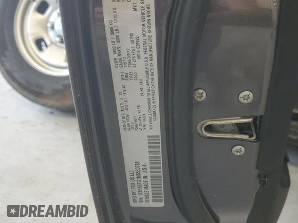 2021 Ram 1500 Tradesman с VIN 1C6RR6FG1MS530788, выставлен на аукционе Copart как лот 52682615 с пробегом 57 935 миль миль и Списание • Salvage title. История ставок и продаж доступна на DreamBid. Изображение 15.