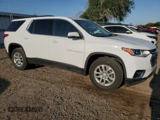 2021 Chevrolet Traverse LT Cloth with VIN 1GNERGKW2MJ132660, listed as a Copart auction lot 52008665 with 49,539 mi miles and Salvage Title. Bid and sale history available at carsss.com. Image 4.