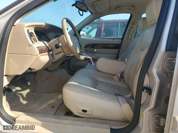 2009 Mercury Grand Marquis LS with VIN 2MEHM75V19X616257, listed as a Copart auction lot 72644514 with 121,415 mi miles and Salvage Title. Bid and sale history available at carsss.com. Image 7.