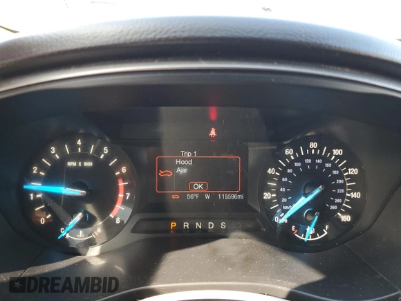 2017 Ford Fusion SE with VIN 3FA6P0HD8HR307236, listed as a Copart auction lot 45315065 with 115,596 mi miles and Clean Title. Bid and sale history available at DreamBid. Image 9.