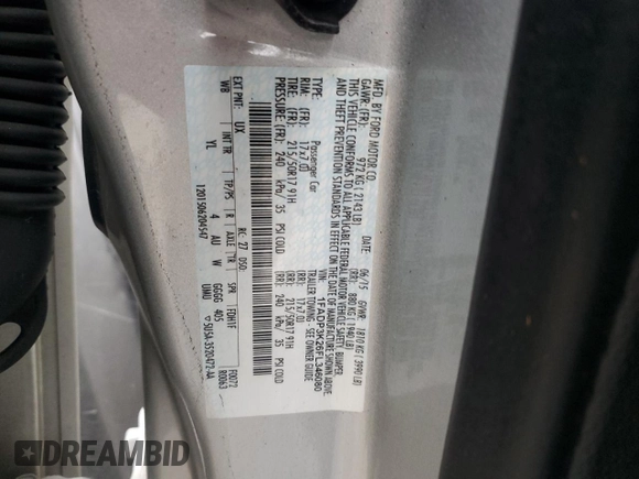 2015 Ford Focus SE with VIN 1FADP3K26FL346080, listed as a Copart auction lot 48928915 with 132,240 mi miles and Salvage Title. Bid and sale history available at carsss.com. Image 12.