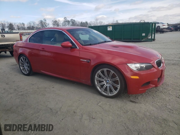 2008 BMW 3 Series M3 with VIN WBSWL93548P330085, listed as a Copart auction lot 44580405 with 91,427 mi miles and Salvage Title. Bid and sale history available at carsss.com. Image 4.
