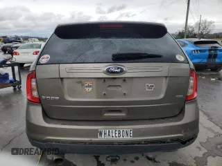 2013 Ford Edge SEL with VIN 2FMDK3JC3DBA73014, listed as a Copart auction lot 49895025 with 169,132 mi miles and Salvage Title. Bid and sale history available at carsss.com. Image 6.