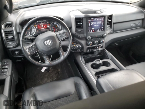 2020 Ram 1500 Big Horn with VIN 1C6SRFFT4LN409233, listed as a Copart auction lot 43318435 with 137,538 mi miles and Salvage Title. Bid and sale history available at carsss.com. Image 8.