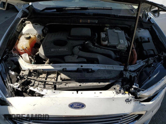 2017 Ford Fusion Hybrid SE with VIN 3FA6P0LU8HR381067, listed as a Copart auction lot 60173255 with 76,046 mi miles and Salvage title. Bid and sale history available at DreamBid. Image 11.