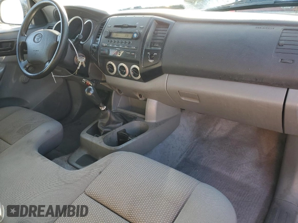 2006 Toyota Tacoma with VIN 5TEPX42N96Z277295, listed as a Copart auction lot 83117724 with 166,129 mi miles and Salvage Title. Bid and sale history available at carsss.com. Image 8.