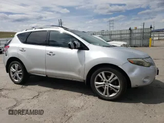 2009 Nissan Murano SL with VIN JN8AZ18W99W132813, listed as a Copart auction lot 52359945 with 139,654 mi miles and Clean Title. Bid and sale history available at DreamBid. Image 4.