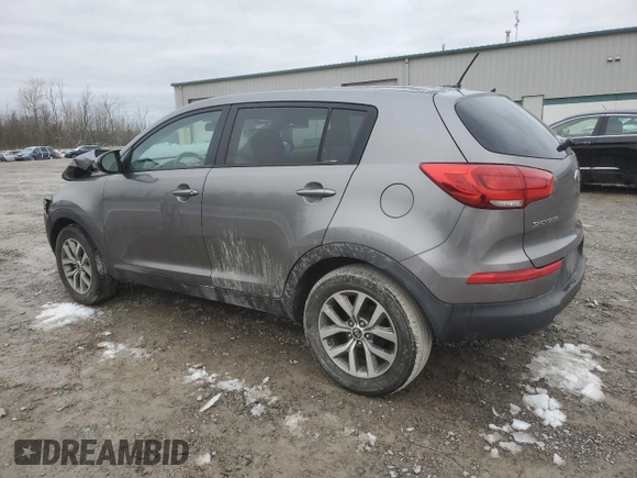 2016 Kia Sportage LX with VIN KNDPB3AC5G7823690, listed as a Copart auction lot 55272765 with 47,666 mi miles and Non Repairable. Bid and sale history available at carsss.com. Image 2.