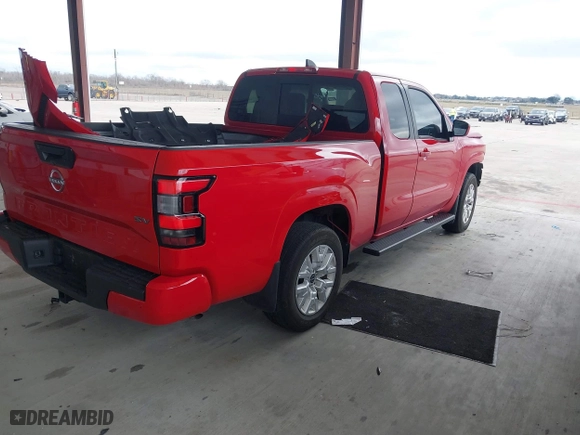 2023 Nissan Frontier S with VIN 1N6ED1CL7PN659189, listed as a IAAI auction lot 41292910 with 2,701 mi miles. Bid and sale history available at carsss.com. Image 4.