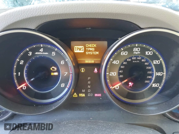 2009 Acura MDX Tech Pkg with VIN 2HNYD28609H527132, listed as a IAAI auction lot 41433849 with 181,019 mi miles. Bid and sale history available at carsss.com. Image 7.