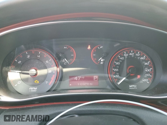2016 Dodge Dart SE with VIN 1C3CDFAA3GD539585, listed as a Copart auction lot 48813785 with 110,976 mi miles and Salvage Title. Bid and sale history available at carsss.com. Image 9.