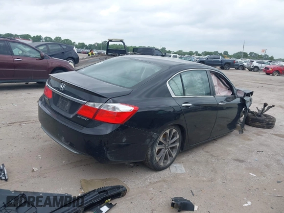 2013 Honda Accord Sport with VIN 1HGCR2F55DA169207, listed as a IAAI auction lot 42131675 with 127,200 mi miles and . Bid and sale history available at DreamBid. Image 4.