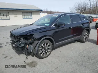 2019 Lincoln MKC Reserve with VIN 5LMCJ3D95KUL49891, listed as a Copart auction lot 45457495 with 26,659 mi miles and Salvage Title. Bid and sale history available at carsss.com. Image 1.