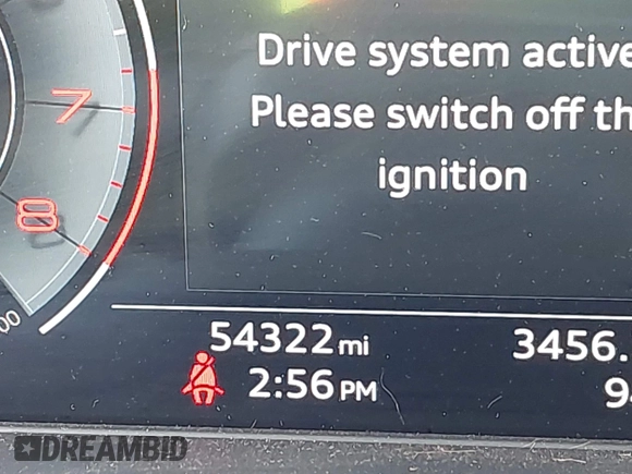 2022 Audi Q5 S line Premium Plus with VIN WA1EAAFY0N2133918, listed as a IAAI auction lot 42075042 with 54,322 mi miles and . Bid and sale history available at DreamBid. Image 16.
