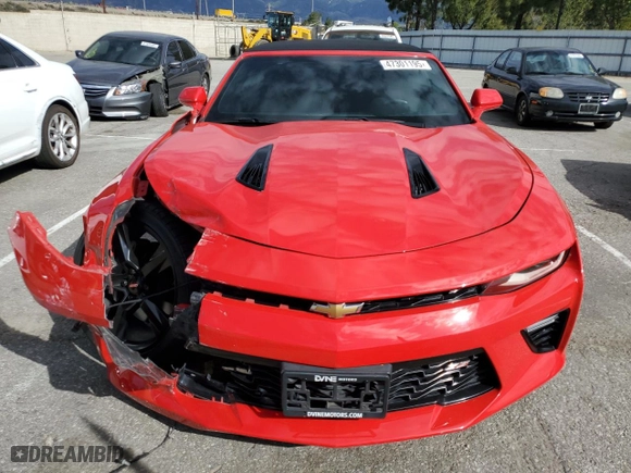 2017 Chevrolet Camaro 1SS with VIN 1G1FF3D79H0136794, listed as a Copart auction lot 47301195 with 68,912 mi miles and Salvage Title. Bid and sale history available at carsss.com. Image 5.