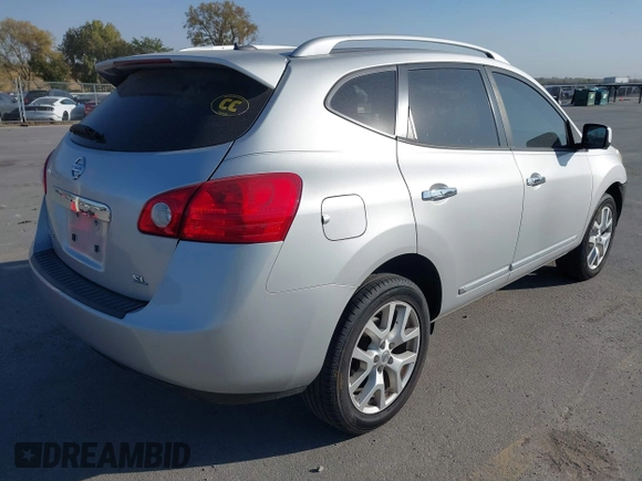 2012 Nissan Rogue SL with VIN JN8AS5MT9CW260371, listed as a IAAI auction lot 40559973 with 197,142 mi miles and . Bid and sale history available at DreamBid. Image 4.
