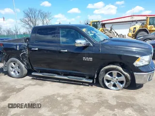 2018 Ram 1500 Big Horn with VIN 3C6RR7LG7JG203096, listed as a IAAI auction lot 41796056 with 110,205 mi miles. Bid and sale history available at carsss.com. Image 13.