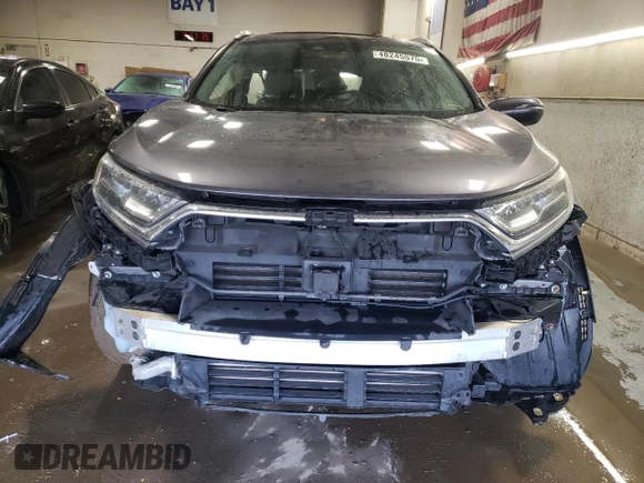 2018 Honda CR-V Touring with VIN 7FARW2H90JE026836, listed as a Copart auction lot 48245575 with 68,181 mi miles and Salvage Title. Bid and sale history available at carsss.com. Image 5.