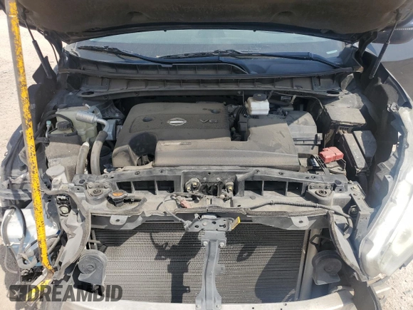 2017 Nissan Murano S z VIN 5N1AZ2MG9HN148560, wystawiony jako Copart lot #53243085 z przebiegiem 85 242 mil mil oraz Szkoda całkowita • Salvage title. Historia ofert i sprzedaży dostępna na DreamBid. Obrazek 12.