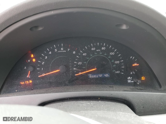 2008 Toyota Camry LE with VIN 4T4BE46KX8R021695, listed as a Copart auction lot 87024724 with 166,855 mi miles and Salvage Title. Bid and sale history available at carsss.com. Image 9.