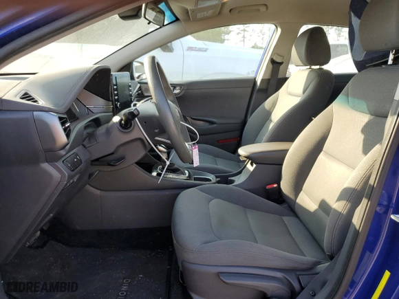 2022 Hyundai Ioniq Hybrid Blue with VIN KMHC65LC8NU280714, listed as a Copart auction lot 44366355 with 71,008 mi miles and Salvage Title. Bid and sale history available at carsss.com. Image 7.