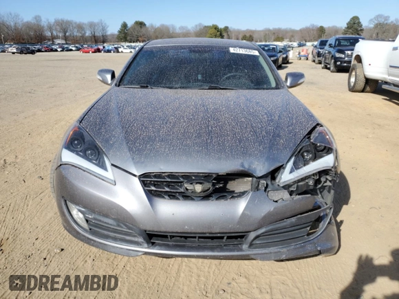 2012 Hyundai Genesis Coupe Grand Touring with VIN KMHHU6KH7CU066051, listed as a Copart auction lot 42713685 with 141,809 mi miles and Salvage title. Bid and sale history available at DreamBid. Image 5.