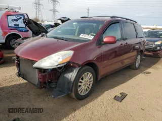 2009 Toyota Sienna XLE with VIN 5TDBK22C79S025901, listed as a Copart auction lot 48761315 with 171,128 mi miles and Salvage Title. Bid and sale history available at carsss.com. Image 1.